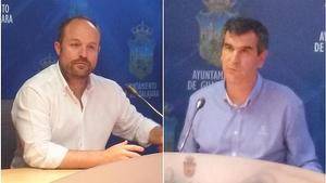 Antonio Rom&#225;n atiende al portavoz de Ciudadanos por una crisis de ansiedad en el Pleno