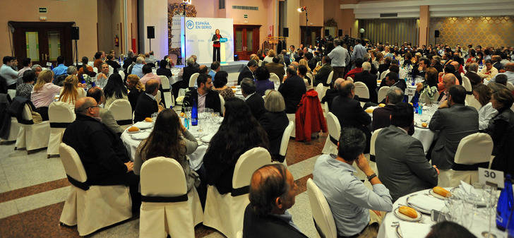 Cospedal destaca en Guadalajara el compromiso del PP con el Convenio Sanitario que Page quiere eliminar