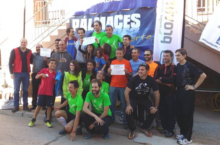 Brillante final en Pálmaces del Circuito de Carreras de Montaña de Diputación