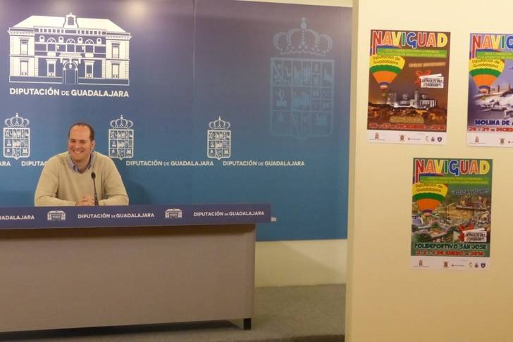 La Diputación vuelve a organizar el NAVIGUAD solidario en Molina de Aragón, Sigüenza y Guadalajara