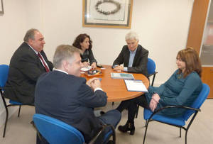 Tirado, tras reunirse con CCOO: El empleo, prioridad del Partido Popular, es la garantía de las políticas sociales