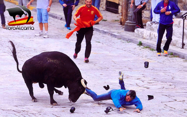 'Plaza improvisada', mejor fotografía 2015 en la X edición del concurso Toroalcarria.com