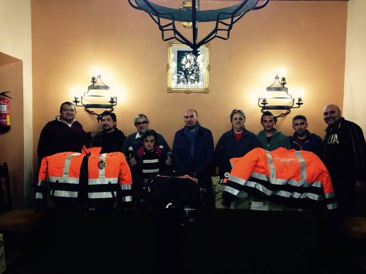 La Agrupación de Voluntarios de Protección Civil de Sigüenza estrenó equipación