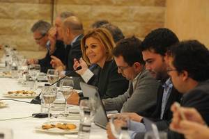 Cospedal: Los españoles no quieren alianzas extrañas ni pactos de perdedores; lo que quieren es que gobierne el partido más votado