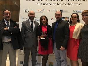 La diputada Yolanda Ramírez, premiada por la Junta Directiva de la Asociación Madrileña de Mediadores