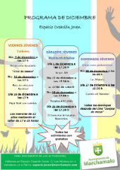 El Espacio Joven de Marchamalo continúa con actividades en el mes de diciembre de miércoles a domingo