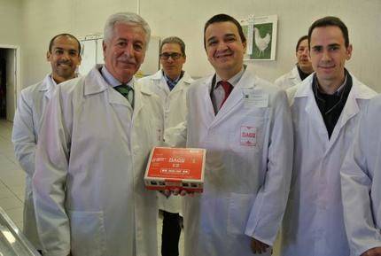 Martínez Arroyo destaca en Cabanillas que Castilla-La Mancha es puntera en la producción de huevos