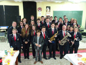 La Asociación Musical Jadraqueña celebró Santa Cecilia con dos nuevas incorporaciones a la Banda de Música