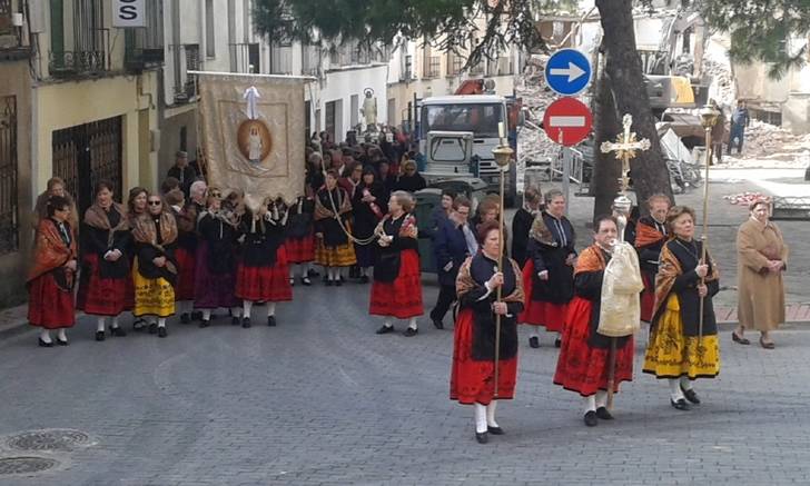 Las mujeres de Santa Águeda cogen el Bastón de Mando y gobiernan en Jadraque