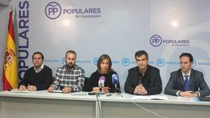 El PP presenta a Luis Garc&#237;a, Benjam&#237;n Mari&#225;n y Juan Pedro Camarillo como candidatos a las alcald&#237;as ped&#225;neas de Iri&#233;pal, Usanos y Taracena