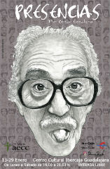 El alcarreño Óscar escalera inauguró la exposción 