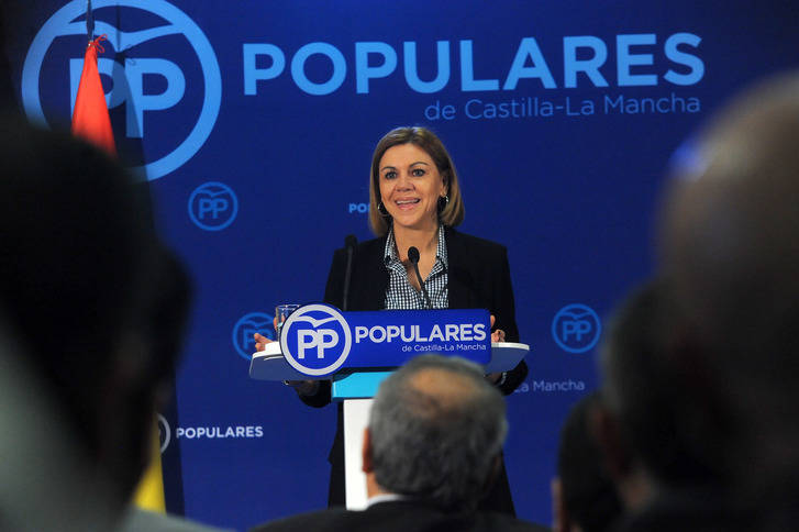 Cospedal en la Junta Directiva del PP en Guadalajara: Tenemos que recuperar el espíritu de la Transición y sentarnos a hablar