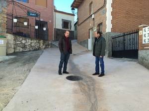 La Diputación lleva a cabo obras de renovación de redes en Henche, Valderrebollo, Alaminos y Las Inviernas
