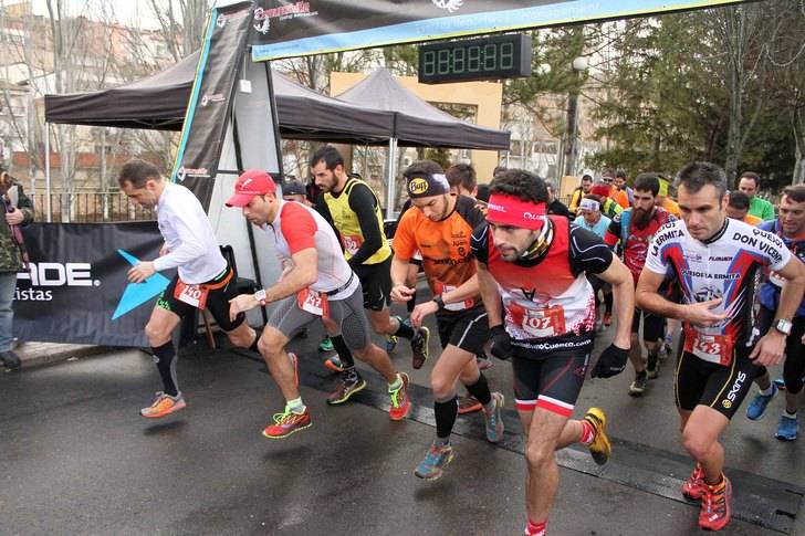 Sergio Tejero se impone en el I Desafío Invernal X-Trail de Trillo