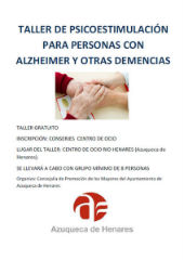 Abierta la inscripción en un taller de psicoestimulación de Azuqueca