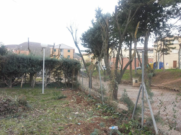 Comienzan los trabajos de mejora del complejo de las piscinas municipales de Jadraque