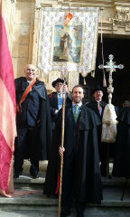 El número 5536, agraciado en la Rifa de San Antón de Jadraque que concluye la fiesta con la Comida de Sobras 