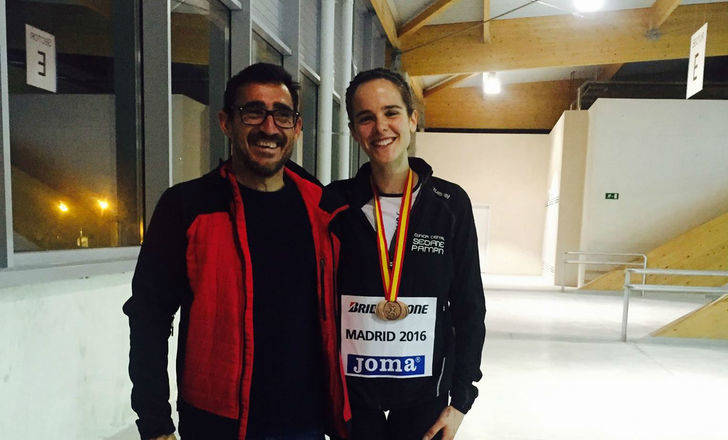 La alcarreña Ana Lozano, la tercera mejor de España en 3.000 metros en pista cubierta