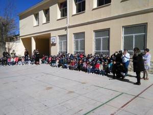 Primer jornada Deporvial en el Rufino Blanco con la colaboración de Policía Local