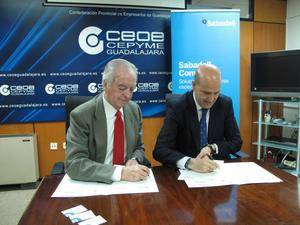 CEOE-CEPYME y Banco Sabadell firman un convenio de colaboración