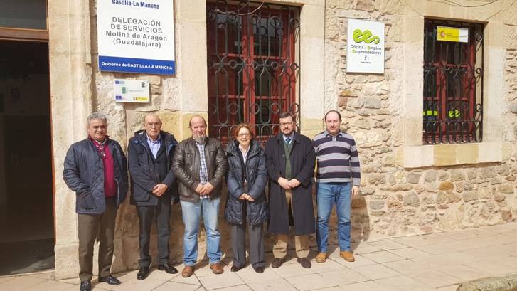 La Delegación de la Junta en Molina incorpora el servicio de pago del impuesto de transmisiones en la compraventa de vehículos