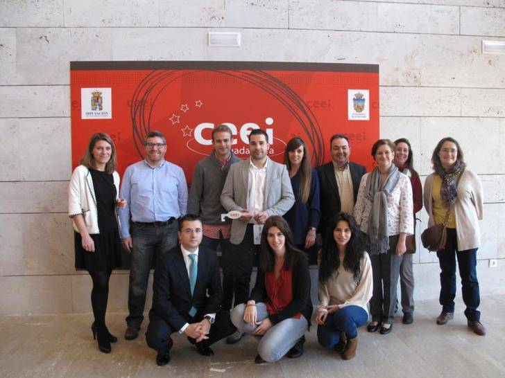 Entregadas las llaves de sus despachos a las nuevas empresas del CEEI de Guadalajara