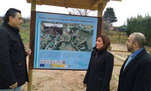 Yolanda Ramírez visita Valdeaveruelo para conocer importantes mejoras en infraestructuras de la localidad
