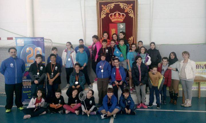 Celebrada una nueva jornada del IV Circuito Provincial Badminton del deporte escolar