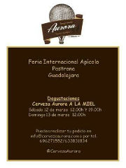 Cerveza Aurora Artesana, de Durón, lanza su nueva variedad a la miel