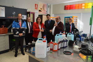 La consejera de Economía, Empresas y Empleo visita la BASF