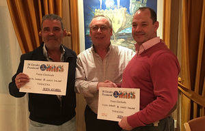 Miguel González y Aurelio Somolinos, vencedores en la Fase Local de Mus de Taracena