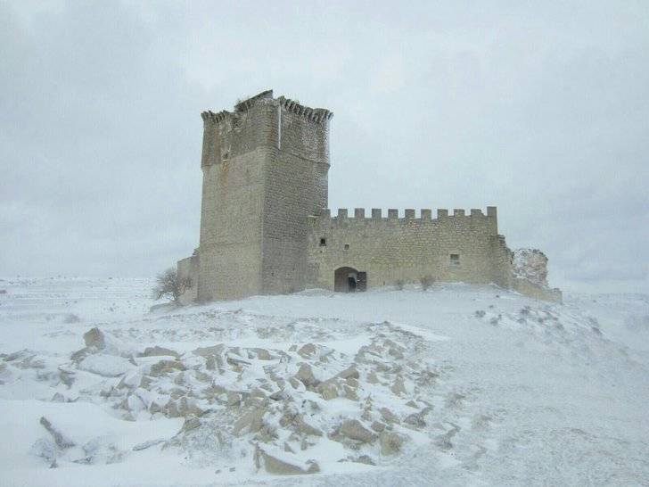 La CM-1006 se encuentra cortada entre Villacadima y Galve del Sorbe a causa de la nieve