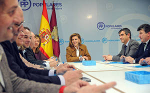 Cospedal: “El acuerdo entre PSOE y Ciudadanos es un pacto entre partidos, no de investidura ni de Gobierno”
