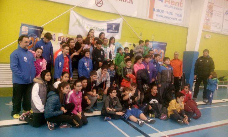 Celebrada la segunda jornada del IV Circuito Provincial de Badmintón del Deporte Escolar