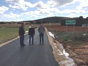 La Diputación finaliza el arreglo de la carretera entre Villel de Mesa y el límite de Zaragoza