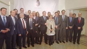 Latre asiste en el Senado al debate de la moción del Grupo Popular en defensa de las diputaciones