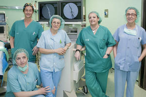 El Hospital Universitario de Guadalajara, pionero en la implantaci&#243;n de un nuevo dispositivo vascular