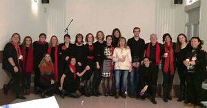 El coro de la Escuela de Música y Danza de Cabanillas actuó en Alcohete