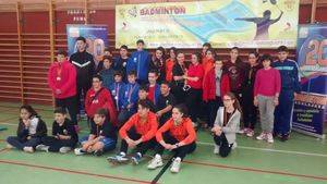 Celebrada una nueva jornada del Circuito de Badmintón del deporte escolar