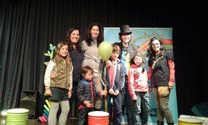 Éxito de participación en el espectáculo de Villy y Requetecorcheas organizado por Alerguada en Alovera