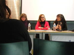 La directora provincial de Educación de la Junta destaca la implicación de la Escuela de Arte en los temas sociales