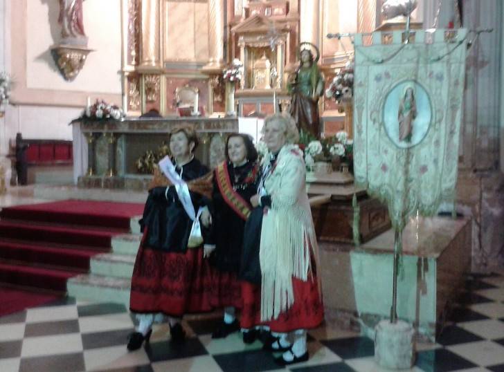 Málaga del Fresno ha celebrado Santa Águeda