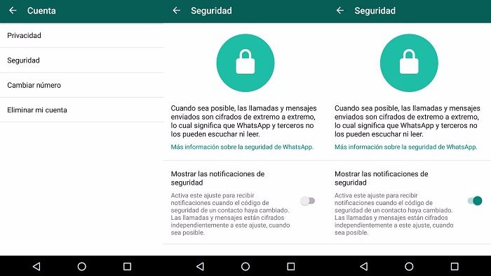 WhatsApp también opta por el cifrado