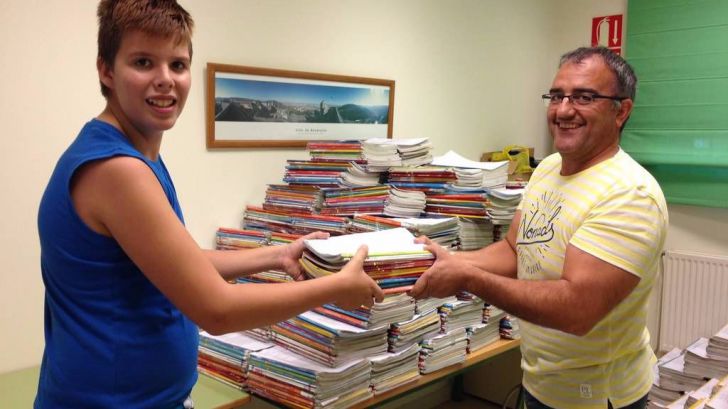 Se avecina una ley de reciclaje de libros de texto