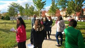 Más de 180 alumnos han realizado el itinerario didáctico del Parque de la Armonía en Alovera