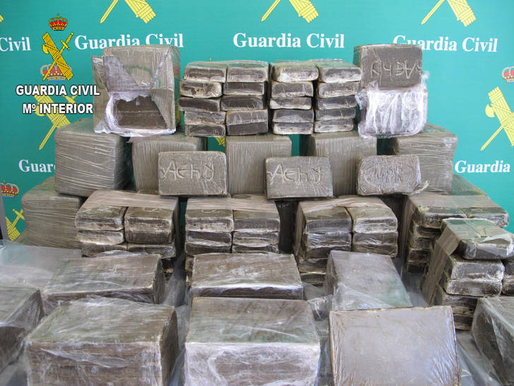 Detenidas dos personas en Guadalajara por tráfico de drogas