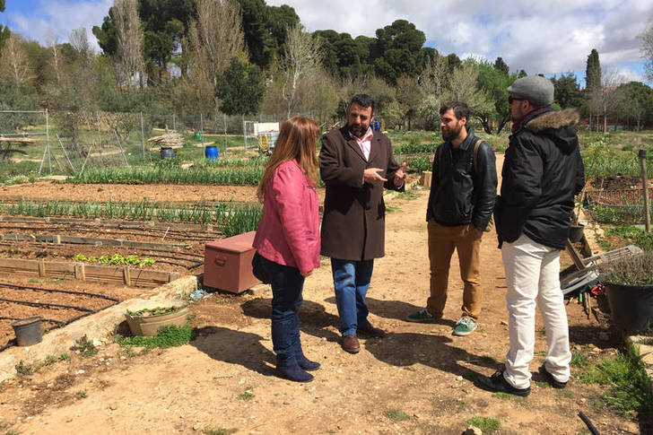 Dos parcelas de los huertos ecosociales se pondrán a disposición de los centros educativos de Azuqueca