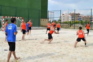 La Selección Nacional Absoluta Masculina de Balonmano Playa volverá a prepararse en Azuqueca