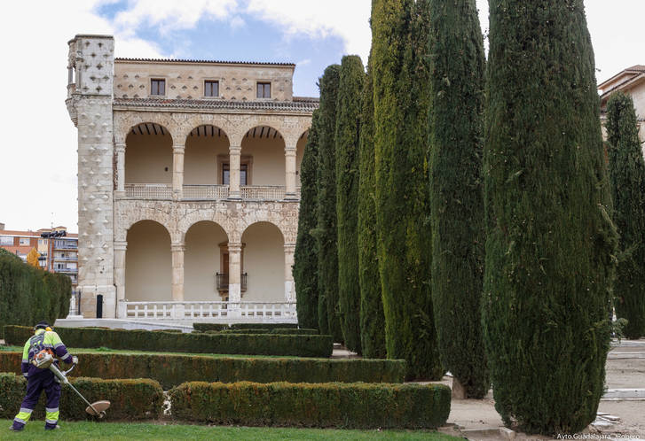 Los jardines del Infantado están siendo objeto de numerosas actuaciones de mejora