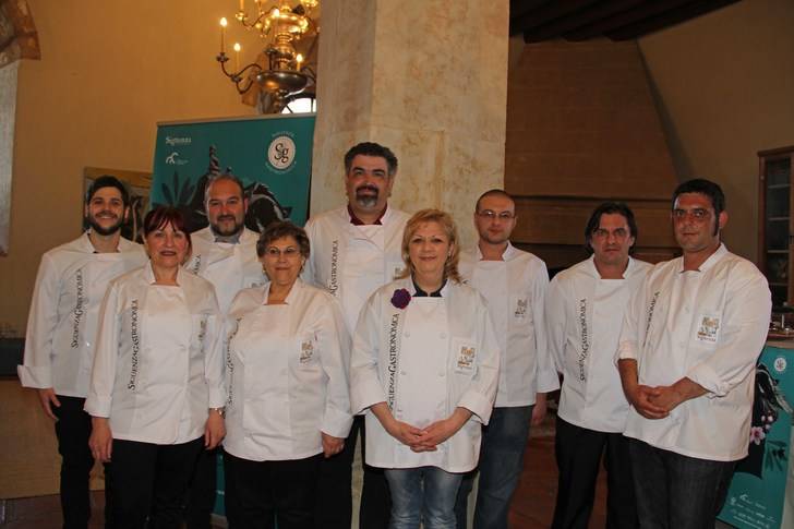 Estefanía Verdes, chef medieval 2016 de Sigüenza
